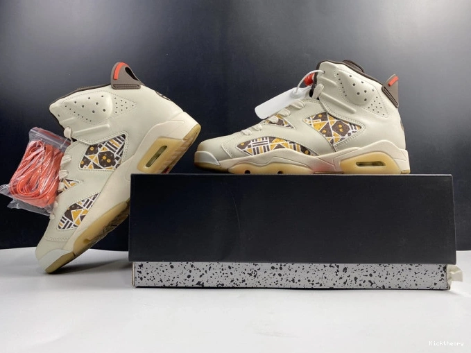 Kick Theory Quai54 Sail CZ4152-100 AIR 6 Retro Jordan Brown (2020) 0820